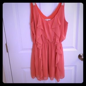 Peach Alythea dress in M